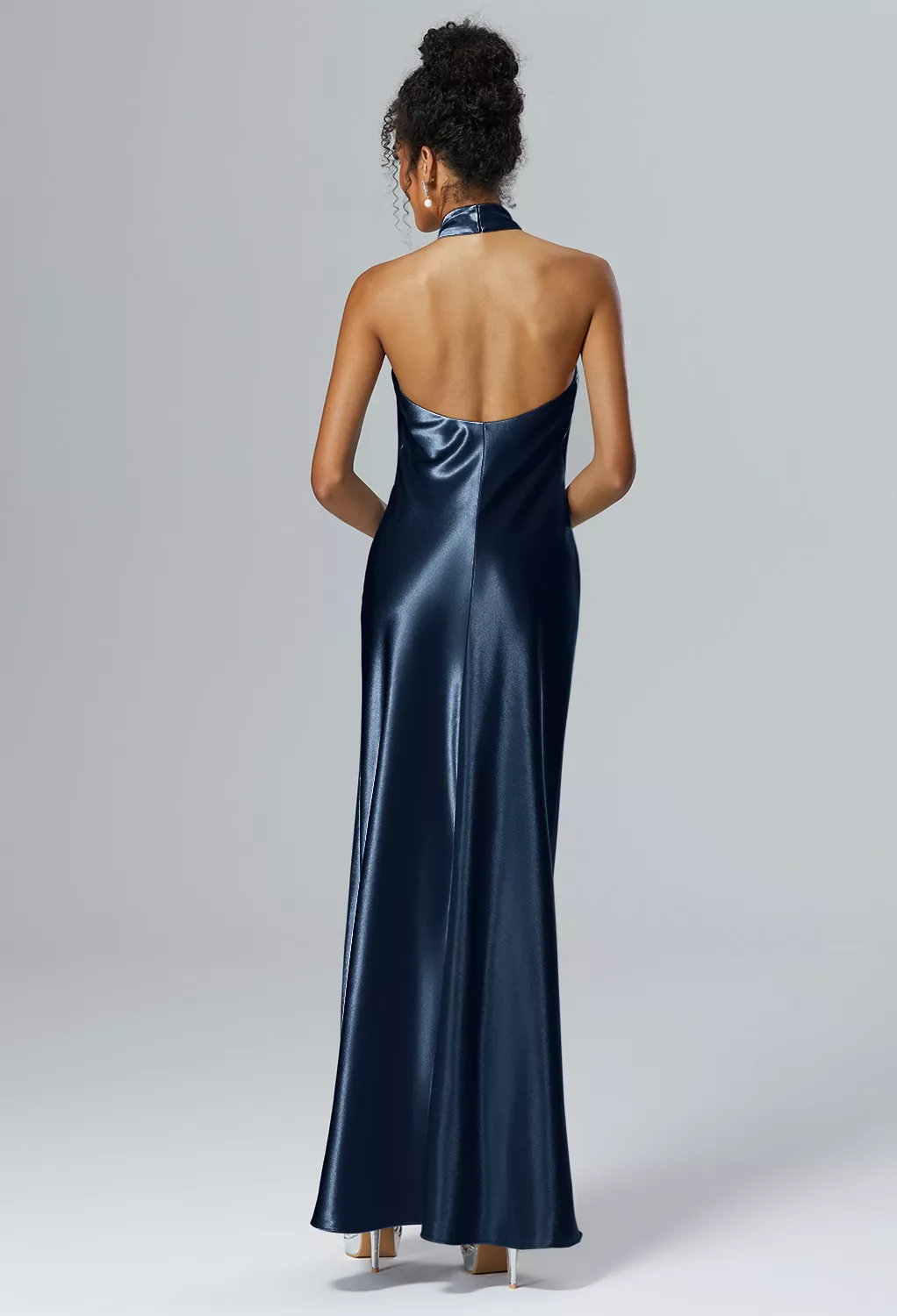 AW Mugwort Dark Navy  Plus Size Wedding Guest Dresses